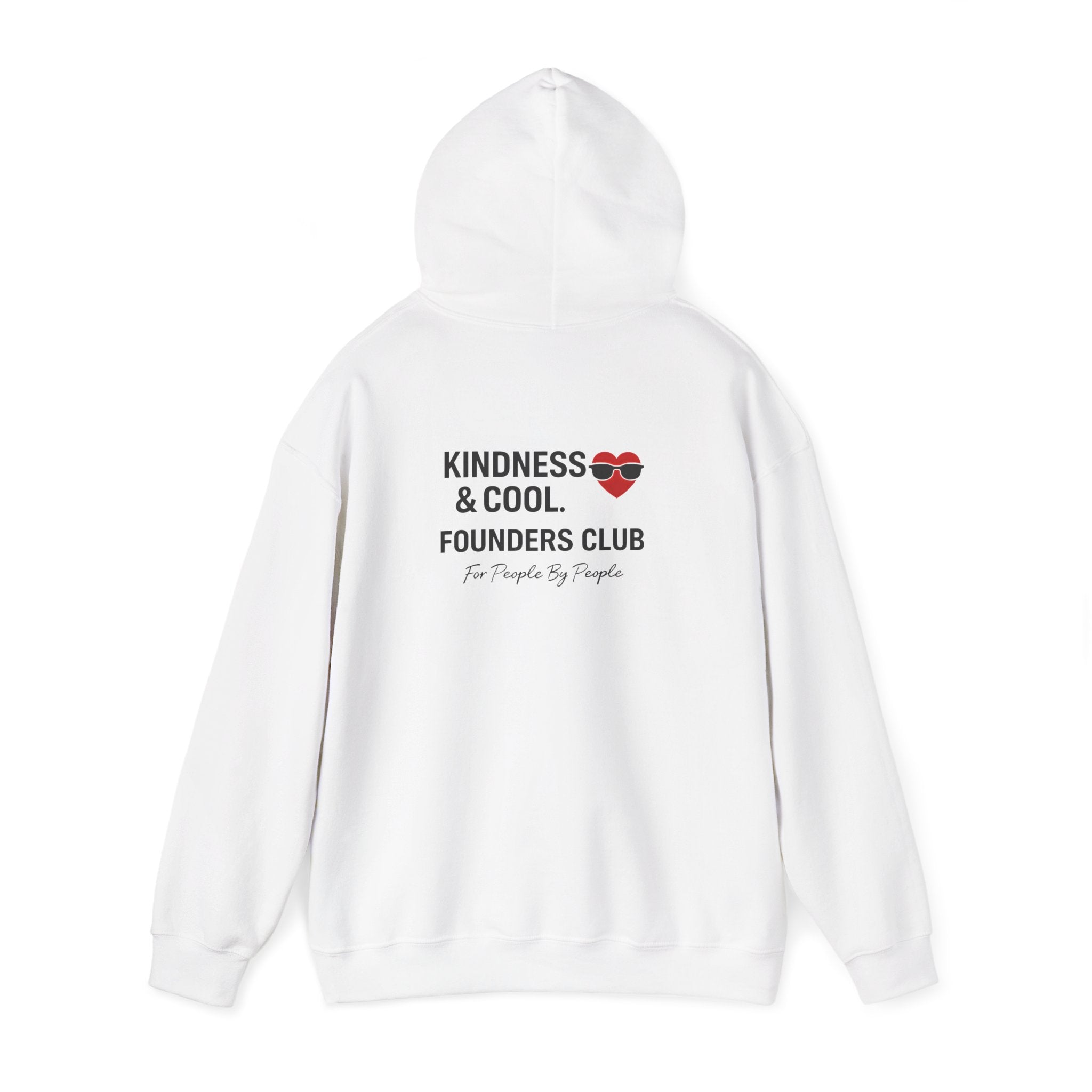 Kindness & Cool Founders Club Printed Hoodie
