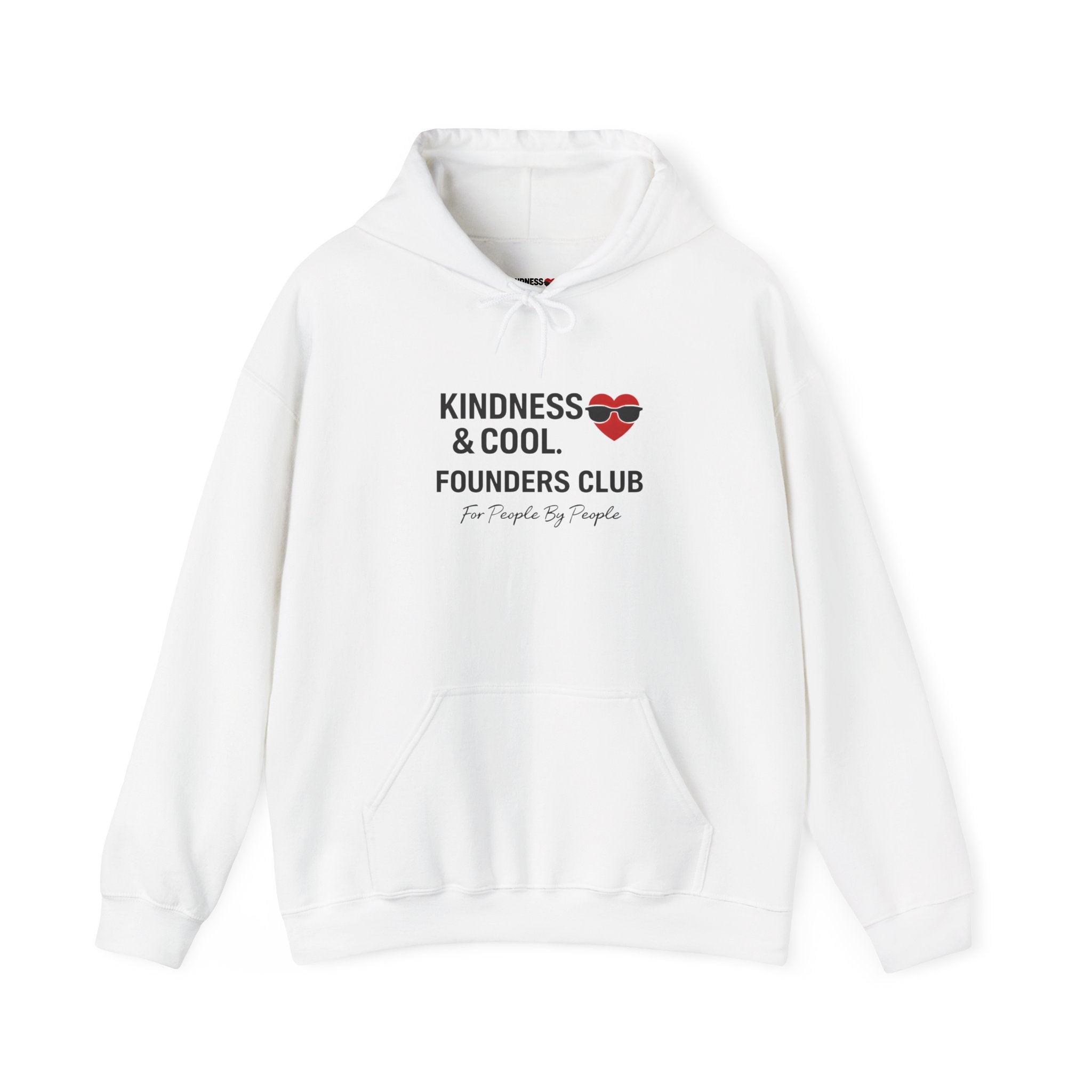 Kindness & Cool Founders Club Printed Hoodie