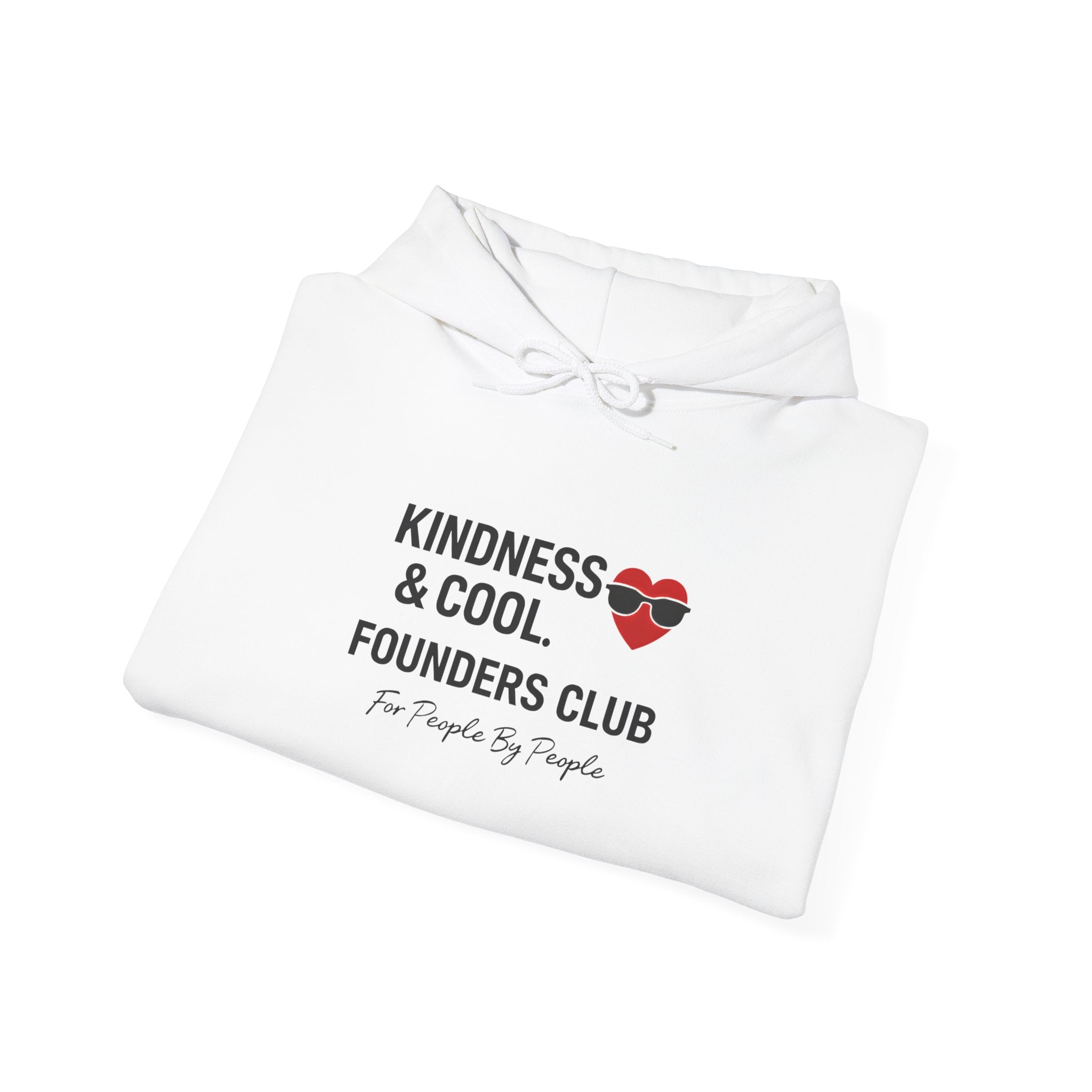 Kindness & Cool Founders Club Printed Hoodie