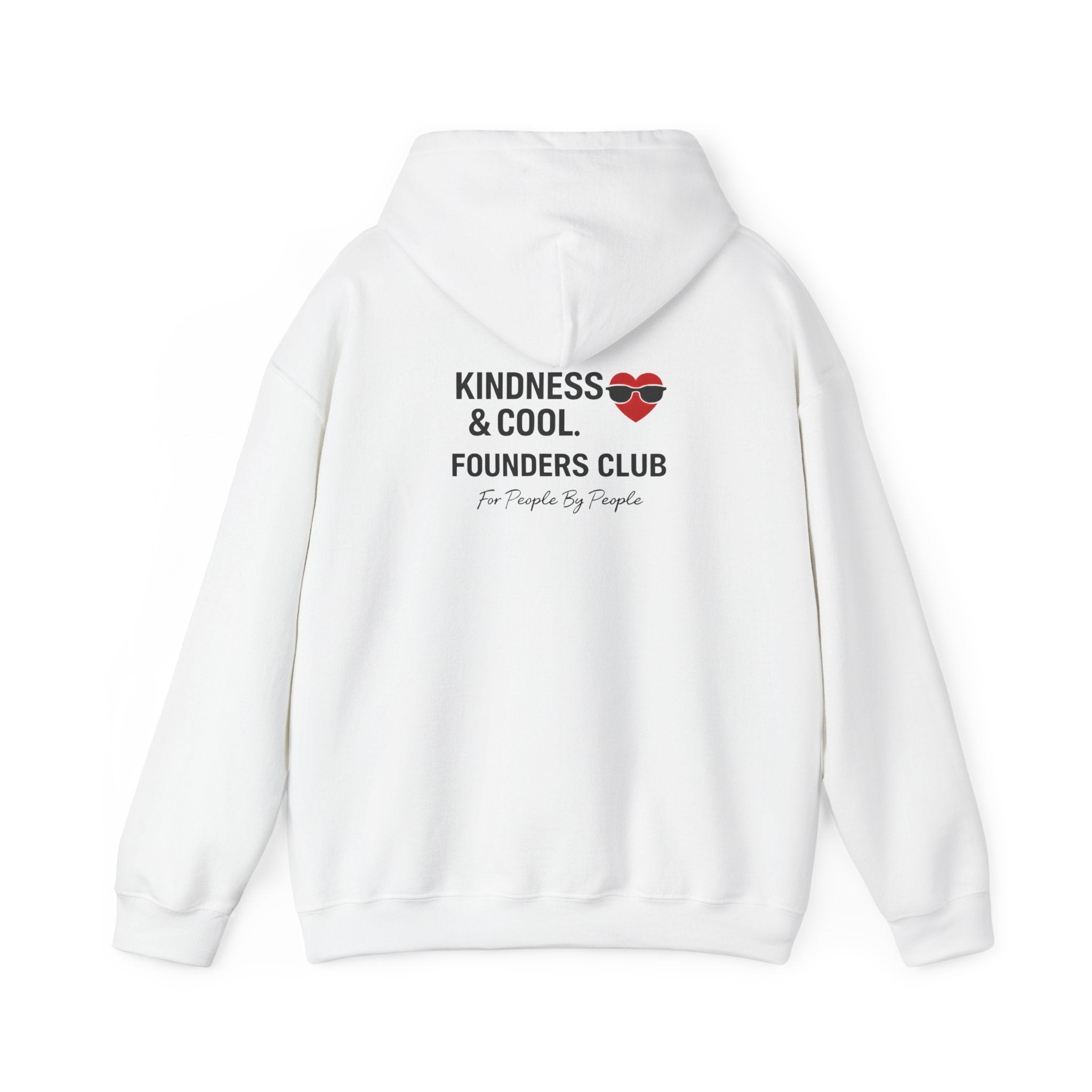 Kindness & Cool Founders Club Printed Hoodie